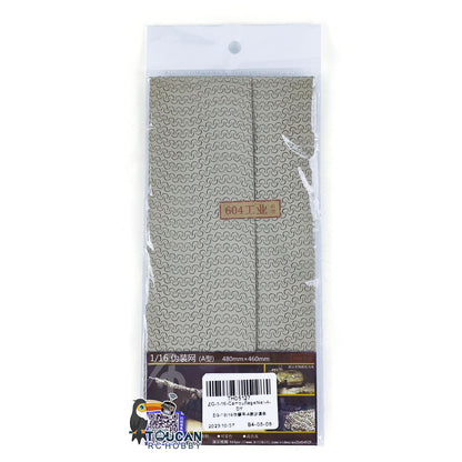 1/16 Camouflage Net for Heng Long 1/16 RC Tank Remote Control Military Vehicle Model 3909 3889 3818 3888A Tiger I Challenger II Accessories