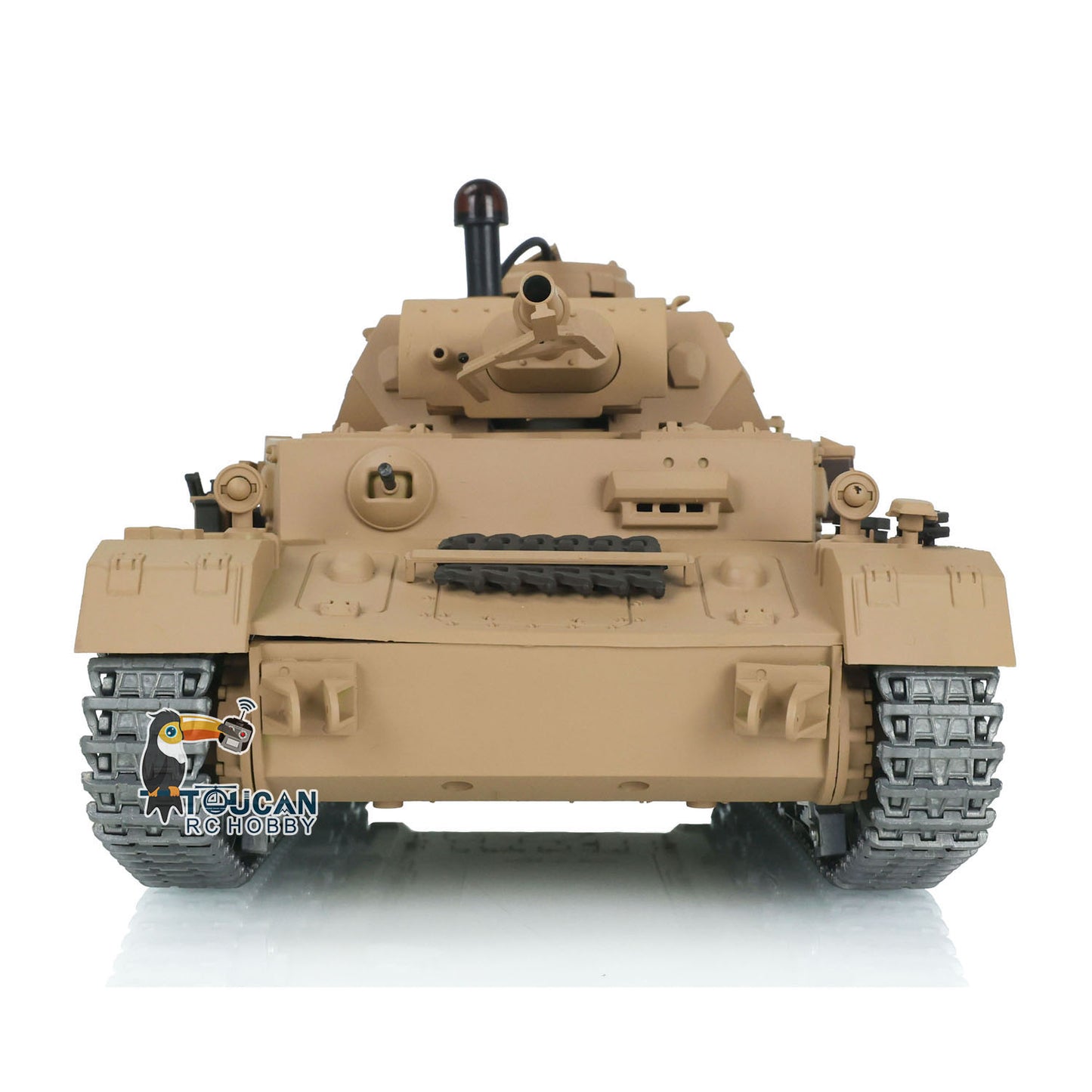 Henglong 1/16 7.0 FPV Customized Panzer IV F2/Panzer IV F RTR RC Tank 3859 Metal Track Driving Wheel 360 Degree Turret Rotation Infrared Combating System