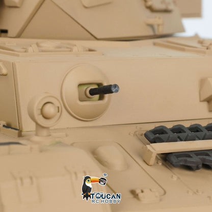 Henglong 1/16 TK7.0 Profession German Panzer IV F2 F RTR RC Tank 3858 3859 360 Degrees Turret FPV IR BB Smoke Metal Tracks Sprockets Idlers Road Wheels Gearbox