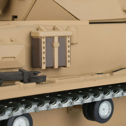 Henglong 1/16 2.4G 7.0 Customized 3858 Panzer IV F RTR RC Tank 360 Degree Turret Smoke IR BB Metal Tracks Drive Idler Road Wheels Gearbox Tracks