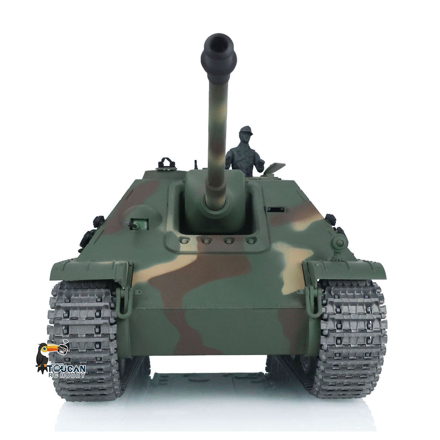 Henglong 1/16 7.0 Customized Jadpanther RTR RC Tank 3869 FPV Metal Tracks Wheels Return Rollers Infrared Combating System