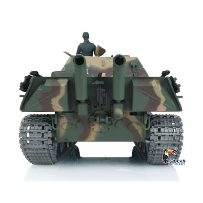Henglong 1/16 7.0 Customized Jadpanther RTR RC Tank 3869 Metal Tracks Driving Wheels Suspension Infrared Combating Smoking System BB