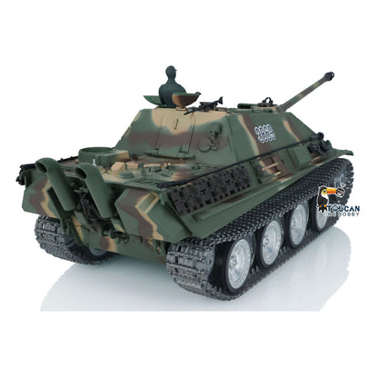 Henglong 1/16 7.0 Customized Jadpanther RTR RC Tank 3869 FPV Metal Tracks Wheels Return Rollers Infrared Combating System