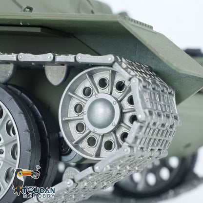 Henglong 1/16 7.0 T34-85 RC Tank 3909 360?? Turret IR BB Metal Track Wheels Radio Control Military Model Barrel Recoil Smoke Gearbox
