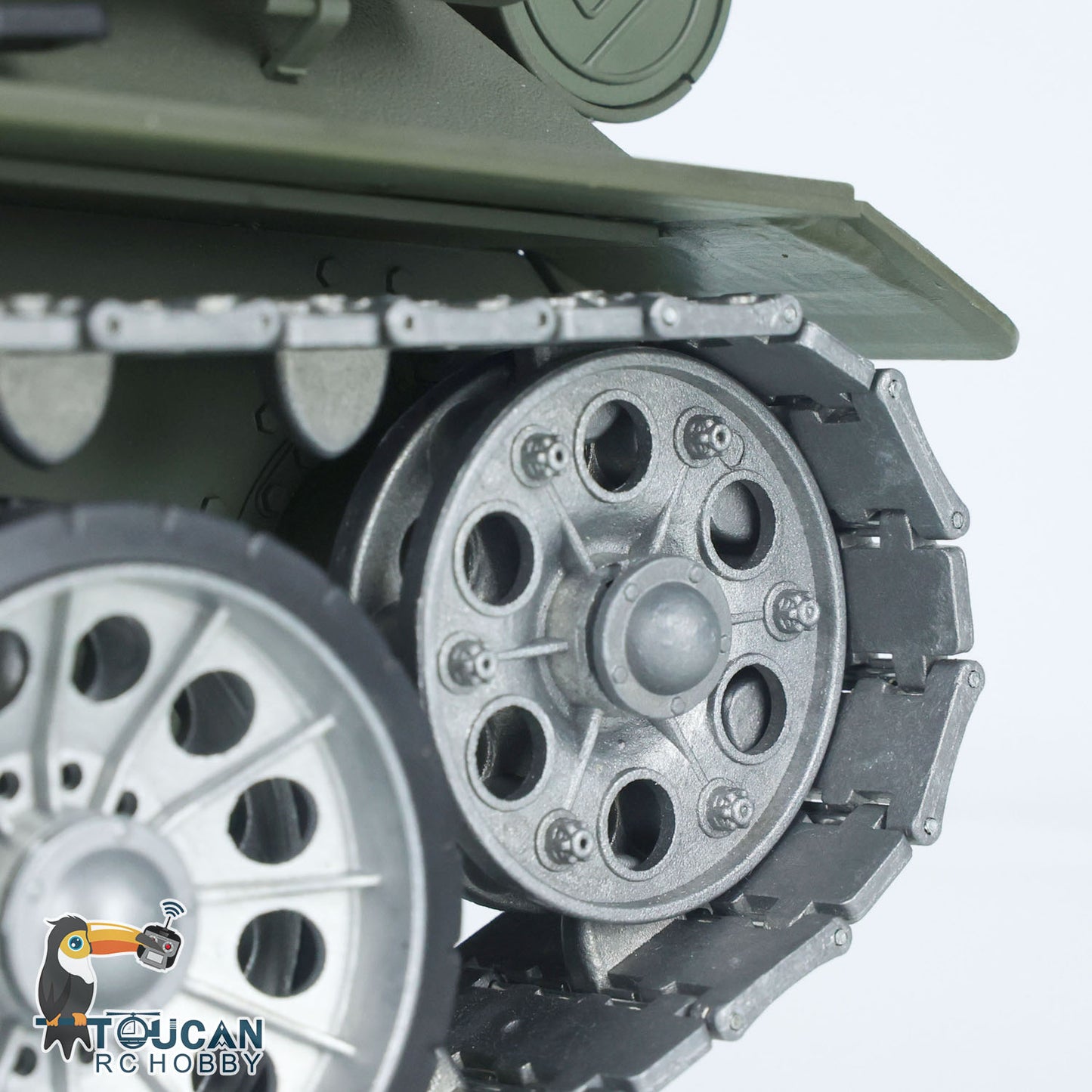 Henglong 1/16 7.0 T34-85 RC Tank 3909 360?? Turret IR BB Metal Track Wheels Radio Control Military Model Barrel Recoil Smoke Gearbox