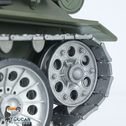 Henglong 1/16 7.0 T34-85 RC Tank 3909 360?? Turret IR BB Metal Track Wheels Radio Control Military Model Barrel Recoil Smoke Gearbox