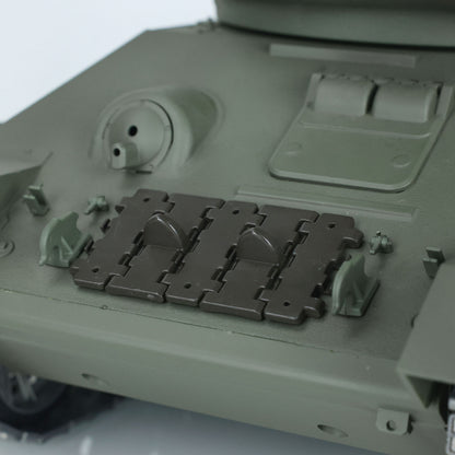 US Warehouse 1/16 7.0 Henglong 3909 Soviet T34-85 RC Tank Infrared Combating Smoking 360 Degree Metal Wheels Barrel Recoil Mainboard