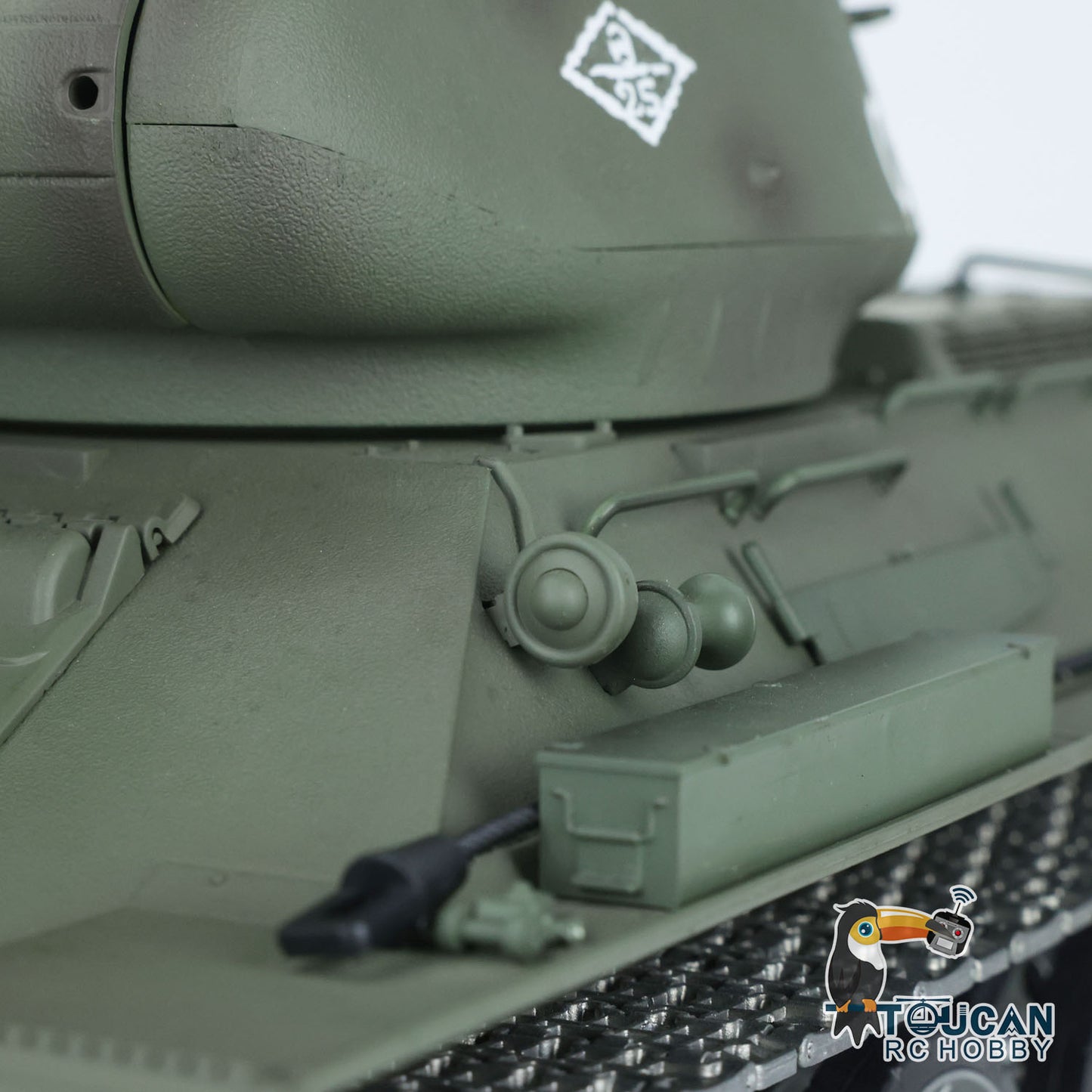 Henglong 1/16 7.0 T34-85 3909 RTR RC Tank BB IR Barrel Recoil 360 Degree Turret Metal Tracks Road Drive Idler Wheels