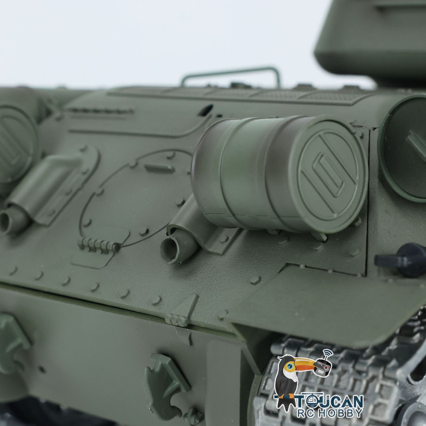 Henglong 1/16 7.0 T34-85 RC Tank 3909 360?? Turret IR BB Metal Track Wheels Radio Control Military Model Barrel Recoil Smoke Gearbox