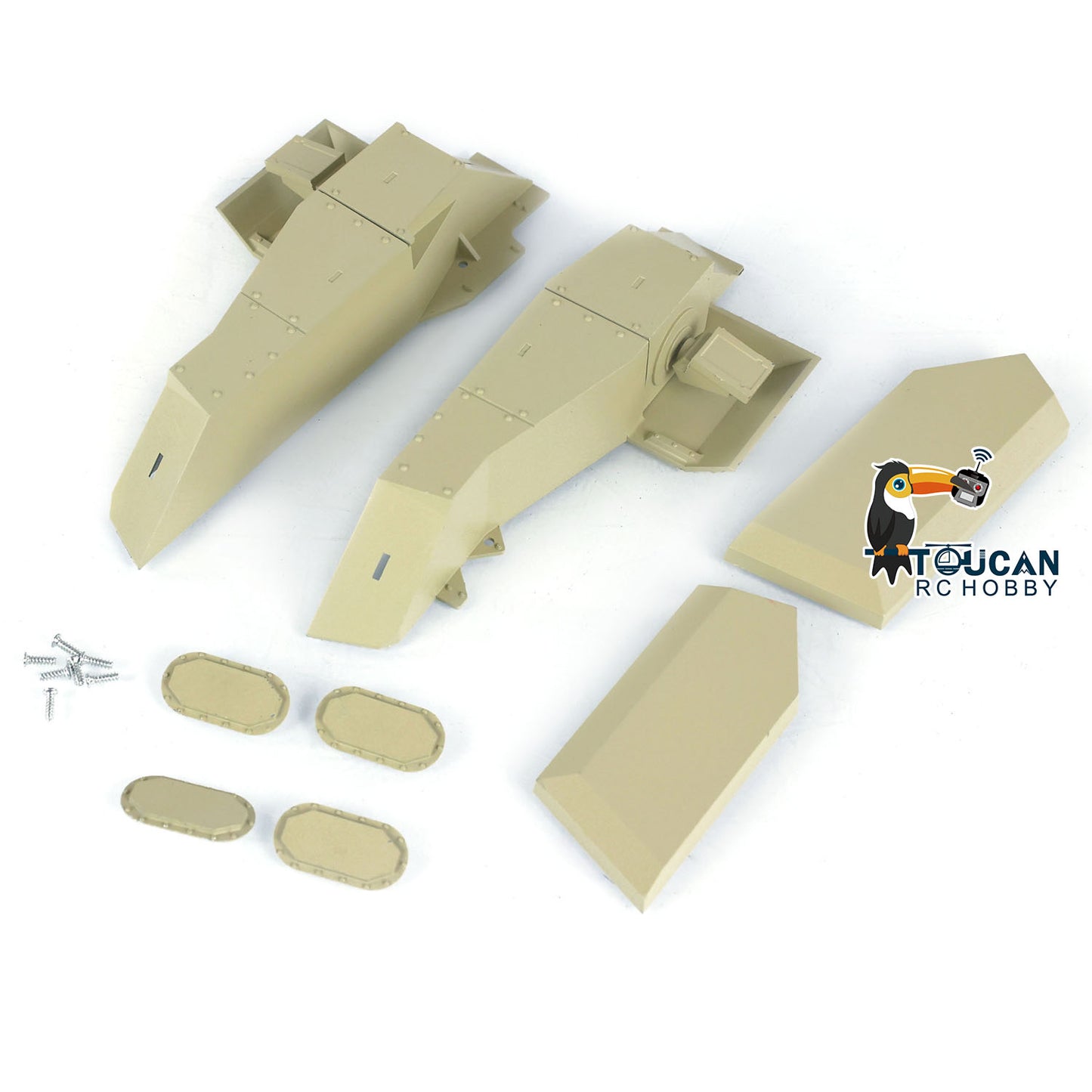 Remote Control Tank Part Metal Decorative Set For 1/16 Henglong M1A2 Abrams 3918 Tank Vehicle Model Replacement Accessories