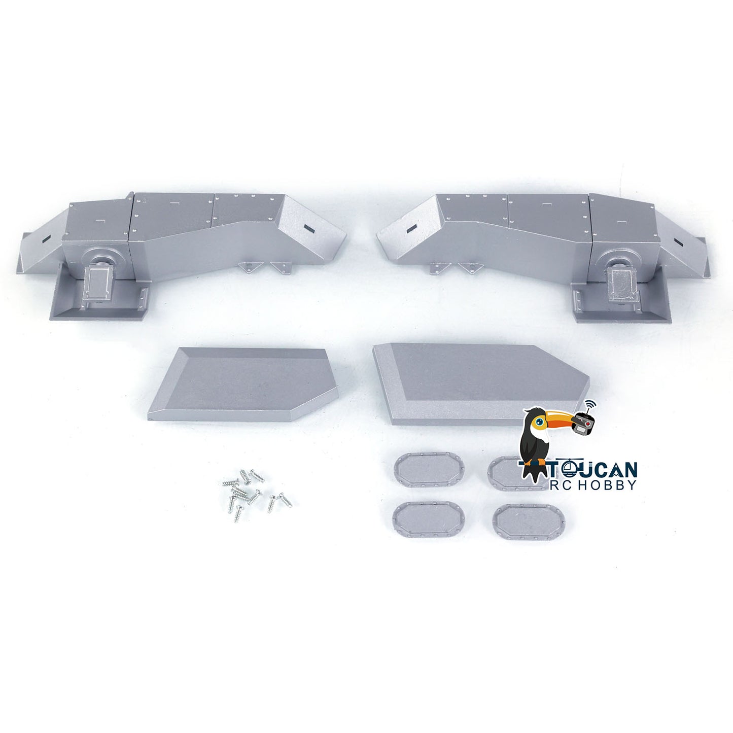 Remote Control Tank Part Metal Decorative Set For 1/16 Henglong M1A2 Abrams 3918 Tank Vehicle Model Replacement Accessories