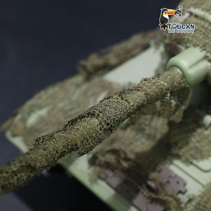 Plastic High Density Camouflage Net for HengLong 1/16 3908 RC Tank Tiger I Challenger II Radio Control Military Model Parts