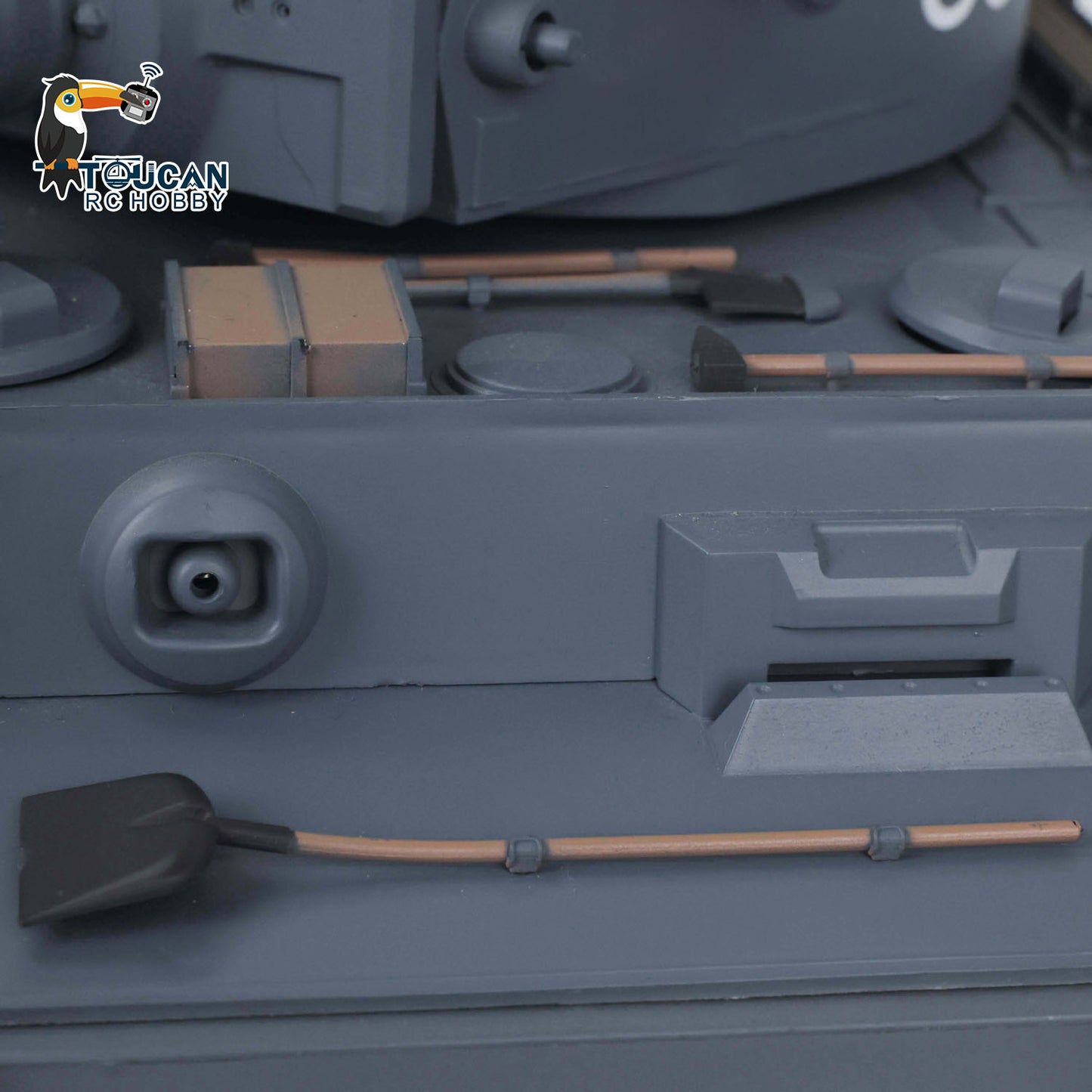 Henglong 1/16 TK7.0 Promotion 3818 Tiger I RTR RC Tank FPV 360 Degrees Turret Barrel Recoil Smoke BB IR Metal Tracks Sprockets Idlers Wheels