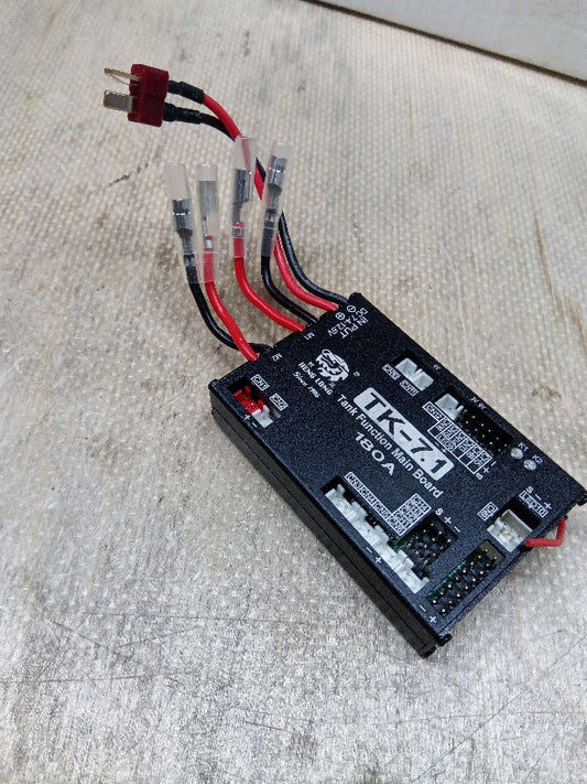 Fast Free Shipping Second Hand US Stock Metal Multi-Function 7.1 Main Board For Henglong 1/16 RC Tank 7.1 7.0 Radio Controller and Receiver