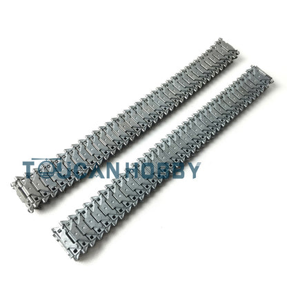 Metal Tracks Idlers Sprockets Road Wheels Suspension Bars Decal For Henglong 1/16 Scale Walker Bulldog RC Tank 3839 Model Replacement Parts