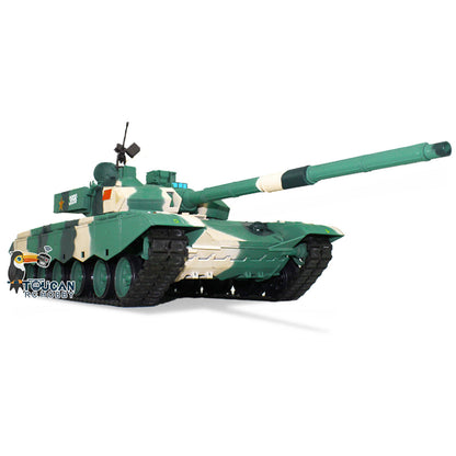 2.4G Henglong 1/16 7.0 Plastic Version Chinese 99A RTR RC Tank Stimulated Model Radio Controlled Panzer Military Car 3899A DIY