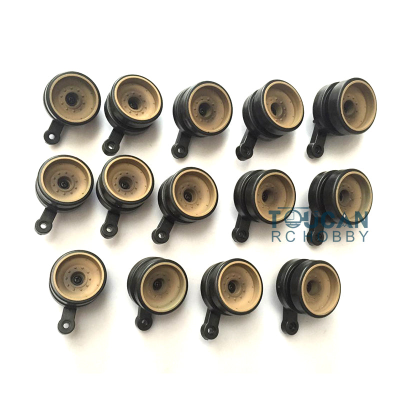 Plastic Tracks Sprockets Road Wheel Idlers Accessories Pack Spare Chassis For HL 1/16 Scale USA M1A2 Abrams RC Tank 3918 Parts