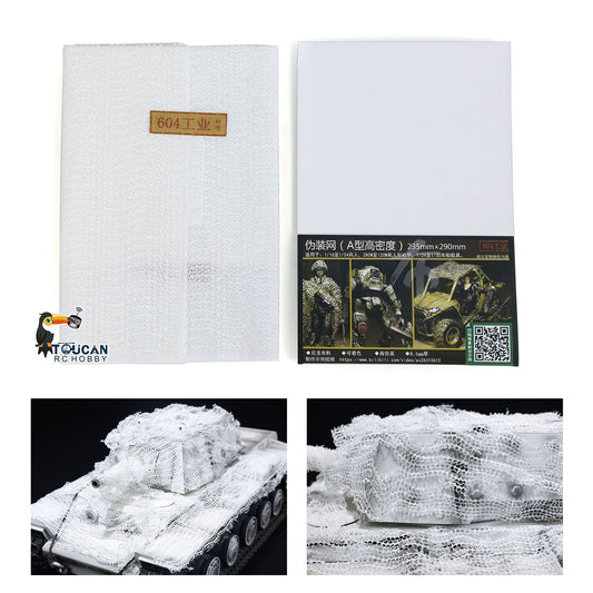 Plastic High Density Camouflage Net for HengLong 1/16 3908 RC Tank Tiger I Challenger II Radio Control Military Model Parts