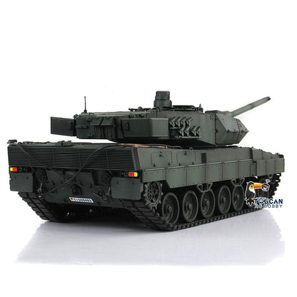Henglong 1/16 TK7.0 3889 Leopard2A6 RTR RC Tank with FPV Barrel Recoil 360 Degrees Turret Metal Tracks Road Drive Idler Wheels Gearbox