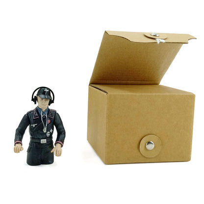 1/16 Soldier American German Russian Male Female Telescope Side Sitting Uniform For Remote Control Military Tank Model Parts