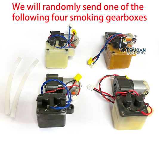 US Stock Plastic Smoke Gearbox for Henglong 6.0S 7.0 7.1 Mainboard 1/16 RC Armored Tank Model Military Vehicle Upgraded Parts