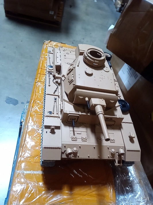 Second Hand US STOCK Henglong 1/16 7.0 Customized Panzer III H RTR RC Tank 3849 Metal Tracks Wheels