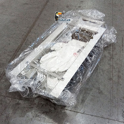 Fast Free Shipping Second Hand US Stock Metal Chassis for Heng Long 1/16 3958 RC Tank IDF Merkava MK IV Upgraded Parts