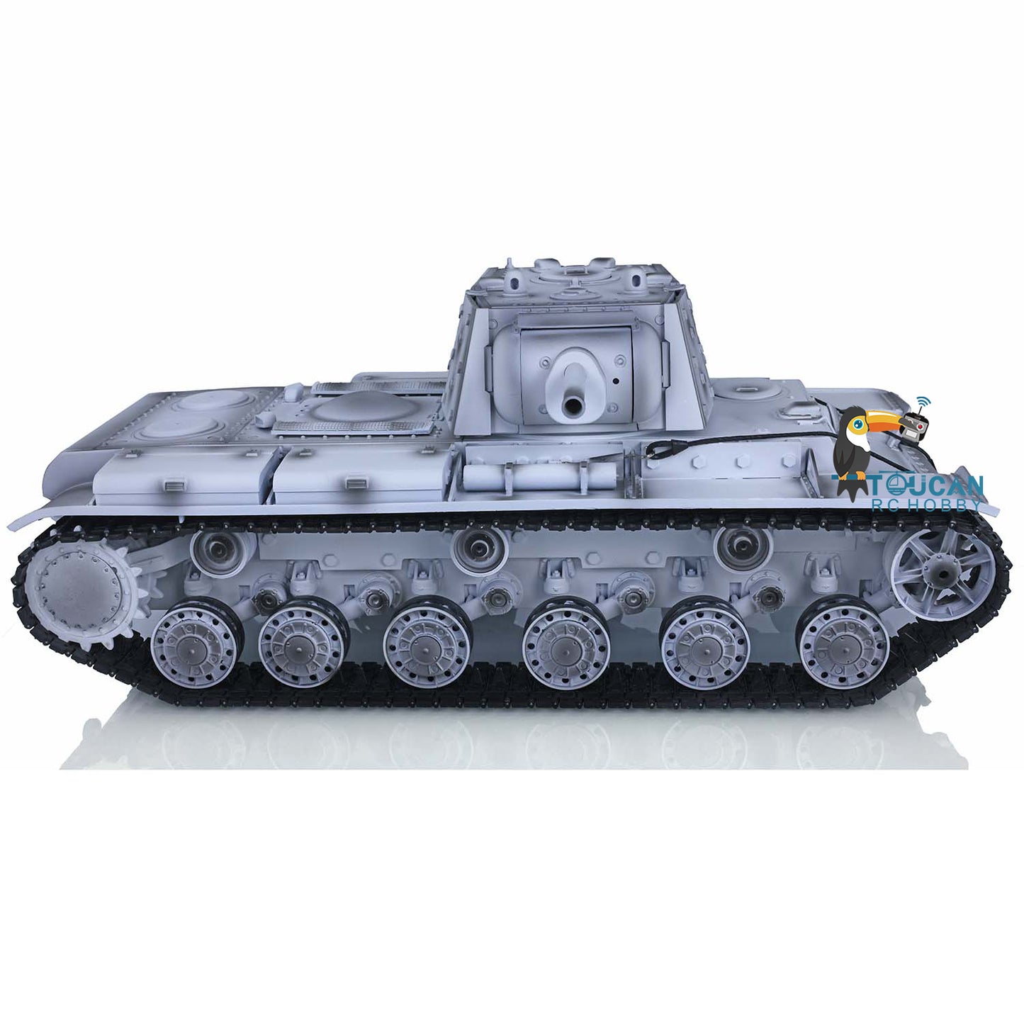 2.4G Henglong 1/16 7.0 Plastic Ver Soviet KV-1 RTR RC Tank Remote Control Military Vehicle Model 3878 Infrared Combating System