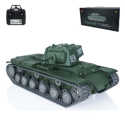 Heng Long TK7.0 1/16 T72 3939 Soviet Union KV-1 3878 RC Tank FPV 360 Degree Turret BB IR Metal Barrel Tracks Drive Idler Road Wheels