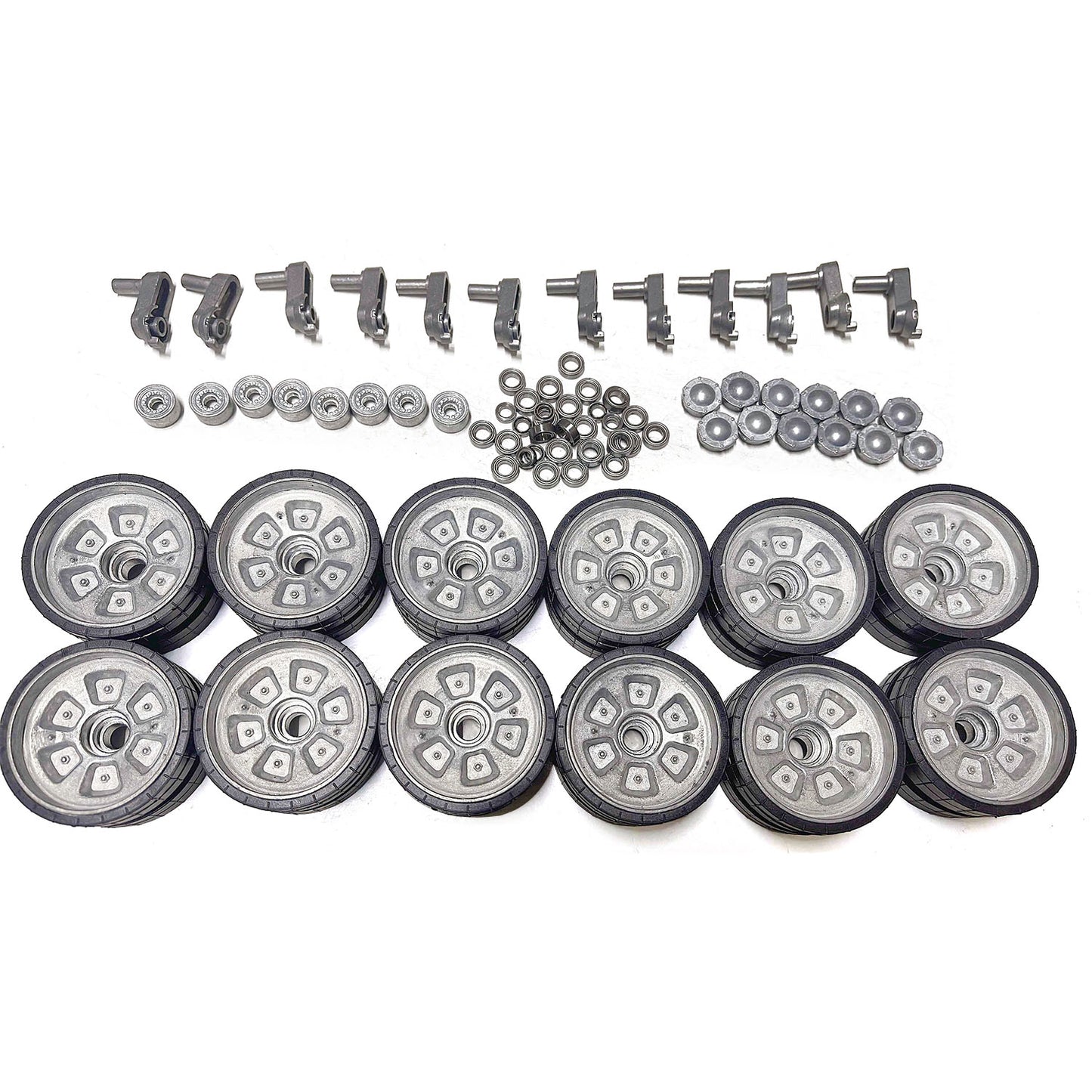 Metal Road Wheels for Henglong 1/16 Scale China ZTZ 99 3899 99A 3899A RC Tank Remote Controlled Panzer DIY Accessory