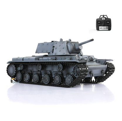 Henglong 1/16 7.0 Upgraded 2.4G Soviet KV-1 3878 RTR RC Tank Metal Drive Idler Wheels