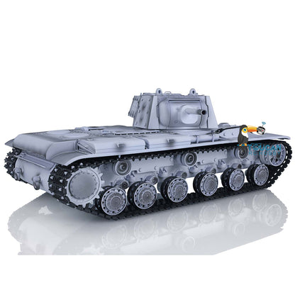 Henglong 1/16 2.4G RC Tank 3878 TK7.0 Plastic Soviet KV-1 RTR BB Shooting Tank w/ Engine Sound Outdoor Tank Gift for Boys