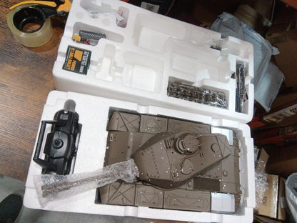 Fast Free Shipping Second Hand US Stock 2.4Ghz Henglong 1/16 7.0 Plastic 3839 Walker Bulldog RTR RC Tank Model BB Unit Infrared Combat Smoke