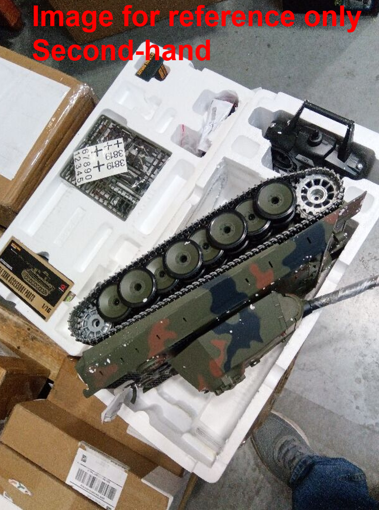 Fast Free Shipping Second Hand US Stock Henglong 1/16 Scale 7.0 Upgraded Metal Version German Panther V RTR RC Tank 3819