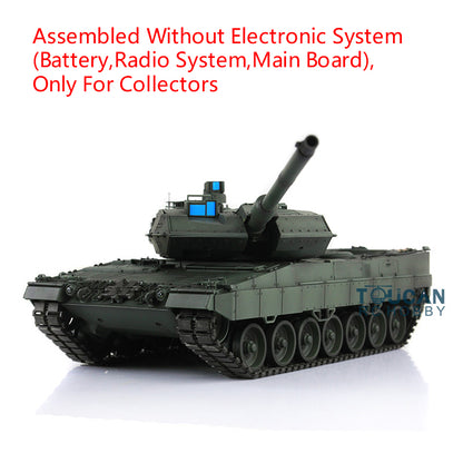 1/16 Henglong Plastic 3889 German Leopard 2 A6 Static Tank Decorative Collection Display Model Without Electronic System