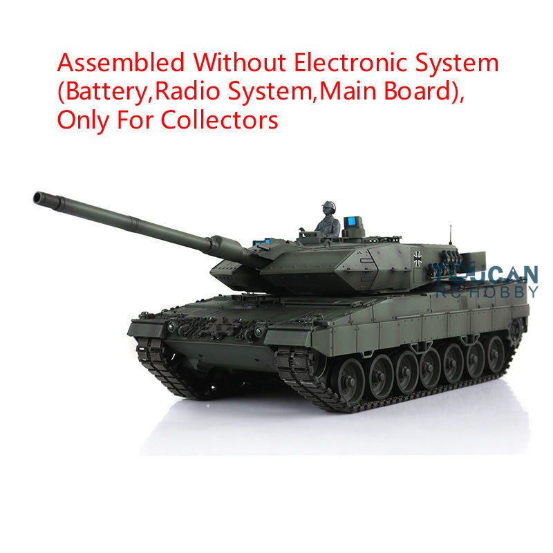 1/16 Henglong Plastic 3889 German Leopard 2 A6 Static Tank Decorative Collection Display Model Without Electronic System
