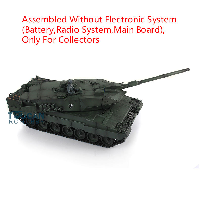 1/16 Henglong Plastic 3889 German Leopard 2 A6 Static Tank Decorative Collection Display Model Without Electronic System