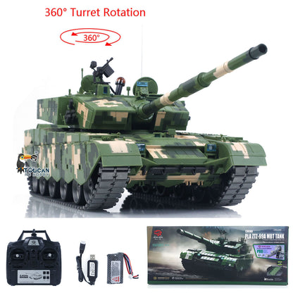 Heng Long 3899A 1/16 Radio Control Main Battle Tank RC Military Model Infrared Combat Smoking Metal Tracks Idlers Road Wheels