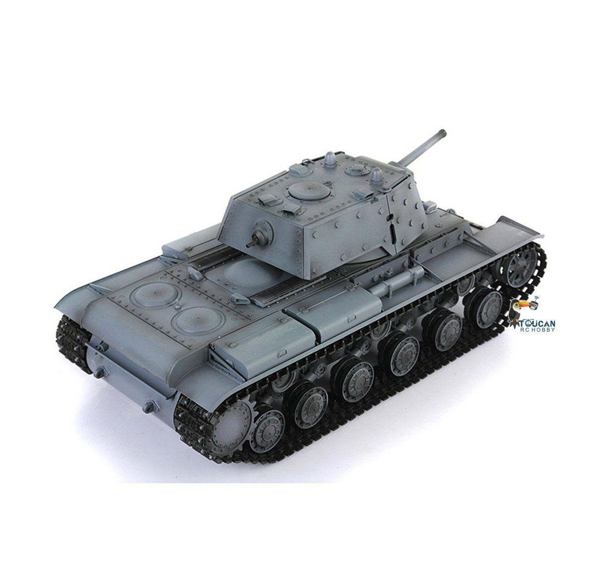 Henglong 1/16 7.0 Upgraded 2.4G Soviet KV-1 3878 RTR RC Tank BB Unit Smoke Sounds Lights