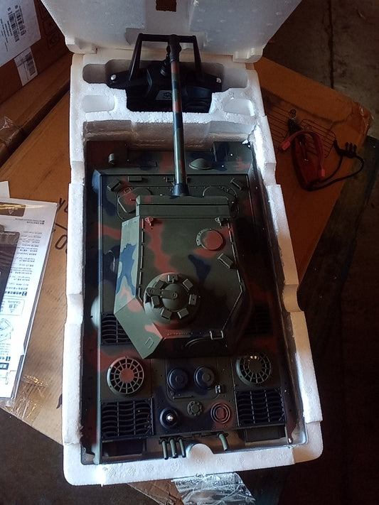 Second Hand US STOCK Henglong 1/16 7.0 Customized Ver Panther RTR RC Tank 3819 Metal Tracks Wheels