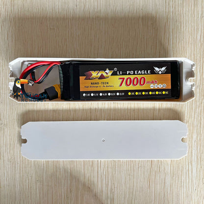 1/16 Henglong 7.4V 7000MAH Lipo Battery Model Tank Upgraded With XT60 Tamiya Charger Plug Electronic Parts For 3818/3819 RC Tank