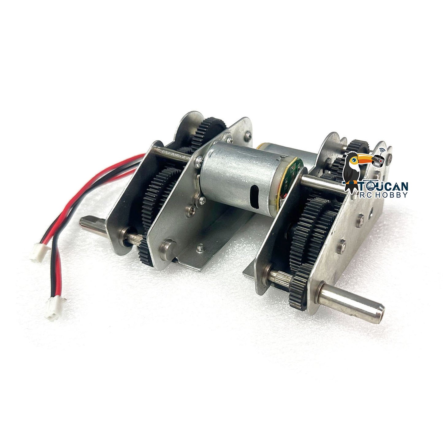Henglong 1/16 Remote Control Tank Steel Gearbox ML 49mm 59mm HL 49mm 59mm With 5.3 Plug Cable For RC Military Vehicle Model Part