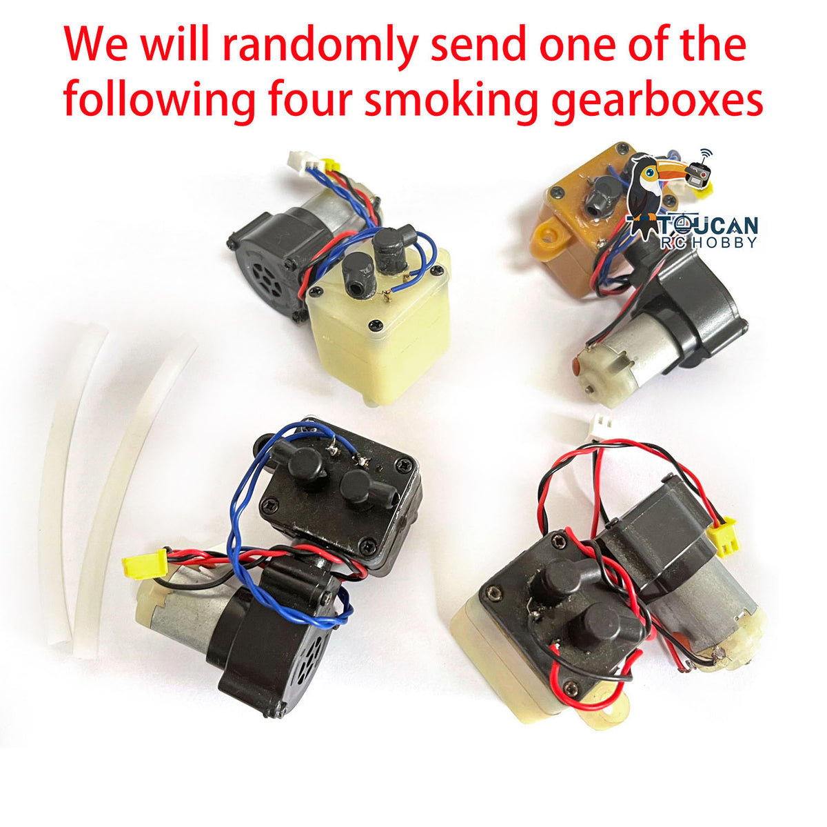 US Stock Plastic Smoke Gearbox for Henglong 6.0S 7.0 7.1 Mainboard 1/16 RC Armored Tank Model Military Vehicle Upgraded Parts