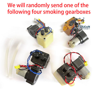 US Stock Plastic Smoke Gearbox for Henglong 6.0S 7.0 7.1 Mainboard 1/16 RC Armored Tank Model Military Vehicle Upgraded Parts