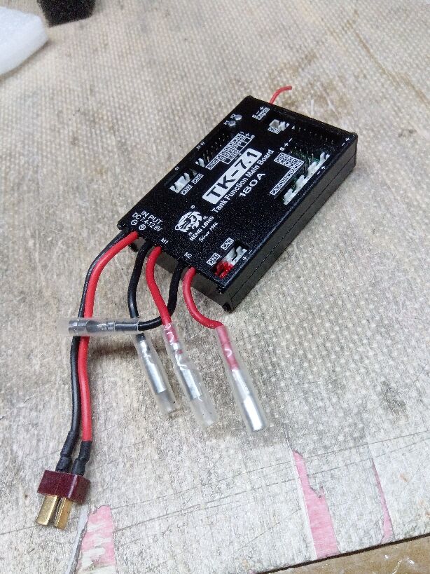 Fast Free Shipping Second Hand US Stock Metal Multi-Function 7.1 Main Board For Henglong 1/16 RC Tank 7.1 7.0 Radio Controller and Receiver