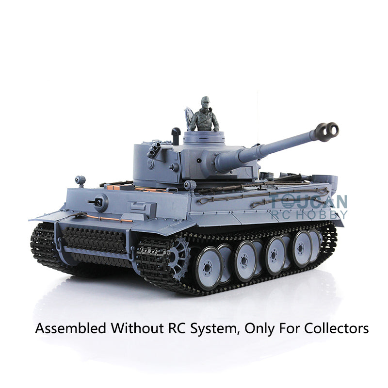Henglong 1/16 Plastic 3818 3819 German Tiger I Panther Static Tank Ornament Collection Display Model Without Electronic System
