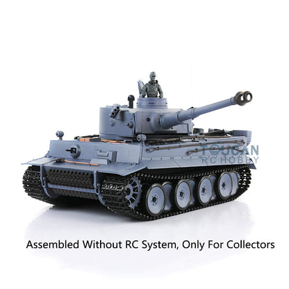 Henglong 1/16 Plastic 3818 3819 German Tiger I Panther Static Tank Ornament Collection Display Model Without Electronic System