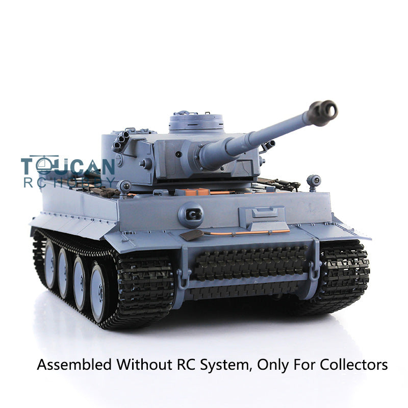 Henglong 1/16 Plastic 3818 3819 German Tiger I Panther Static Tank Ornament Collection Display Model Without Electronic System