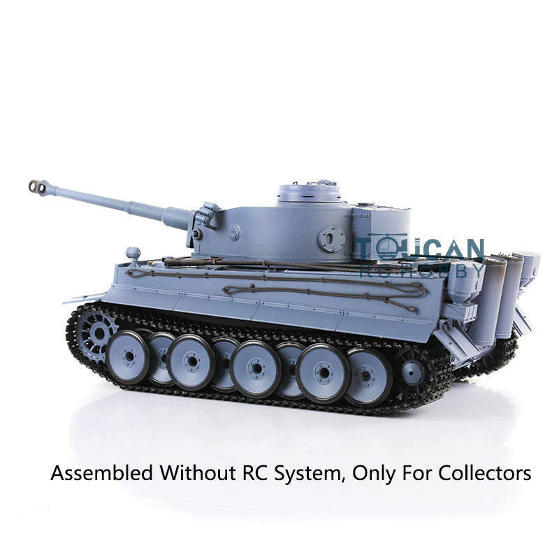 Henglong 1/16 Plastic 3818 3819 German Tiger I Panther Static Tank Ornament Collection Display Model Without Electronic System