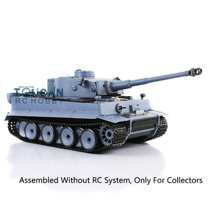 Henglong 1/16 Plastic 3818 3819 German Tiger I Panther Static Tank Ornament Collection Display Model Without Electronic System